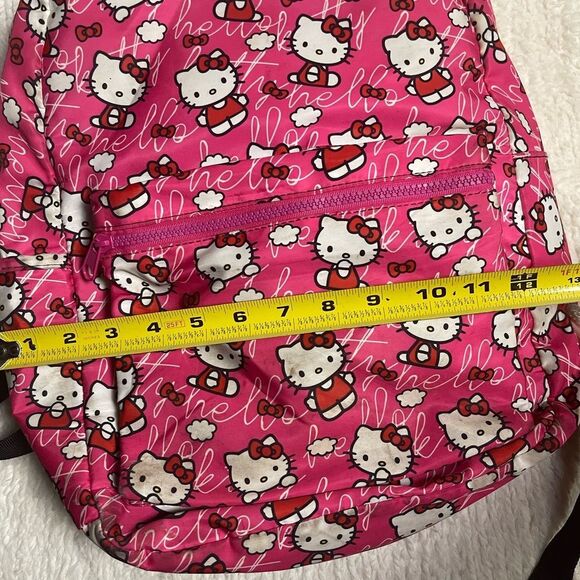 Hello Kitty Sanrio Pink nylon medium Backpack - Picture 5 of 9